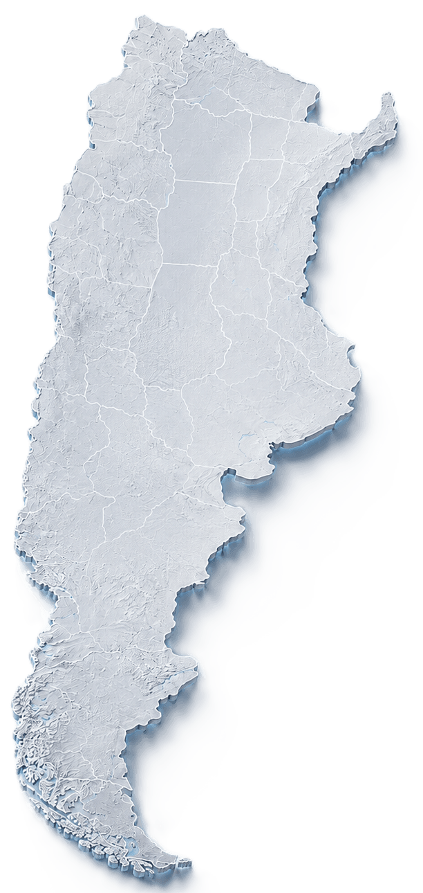 Mapa de Argentina